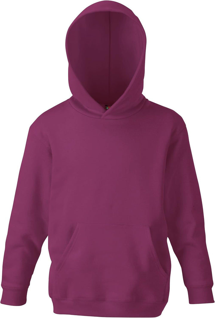 Fruit of The Loom Jungen Kapuzenpullover Classic Hoodie 128 Dunkelgelb, 128 Dunkelgelb