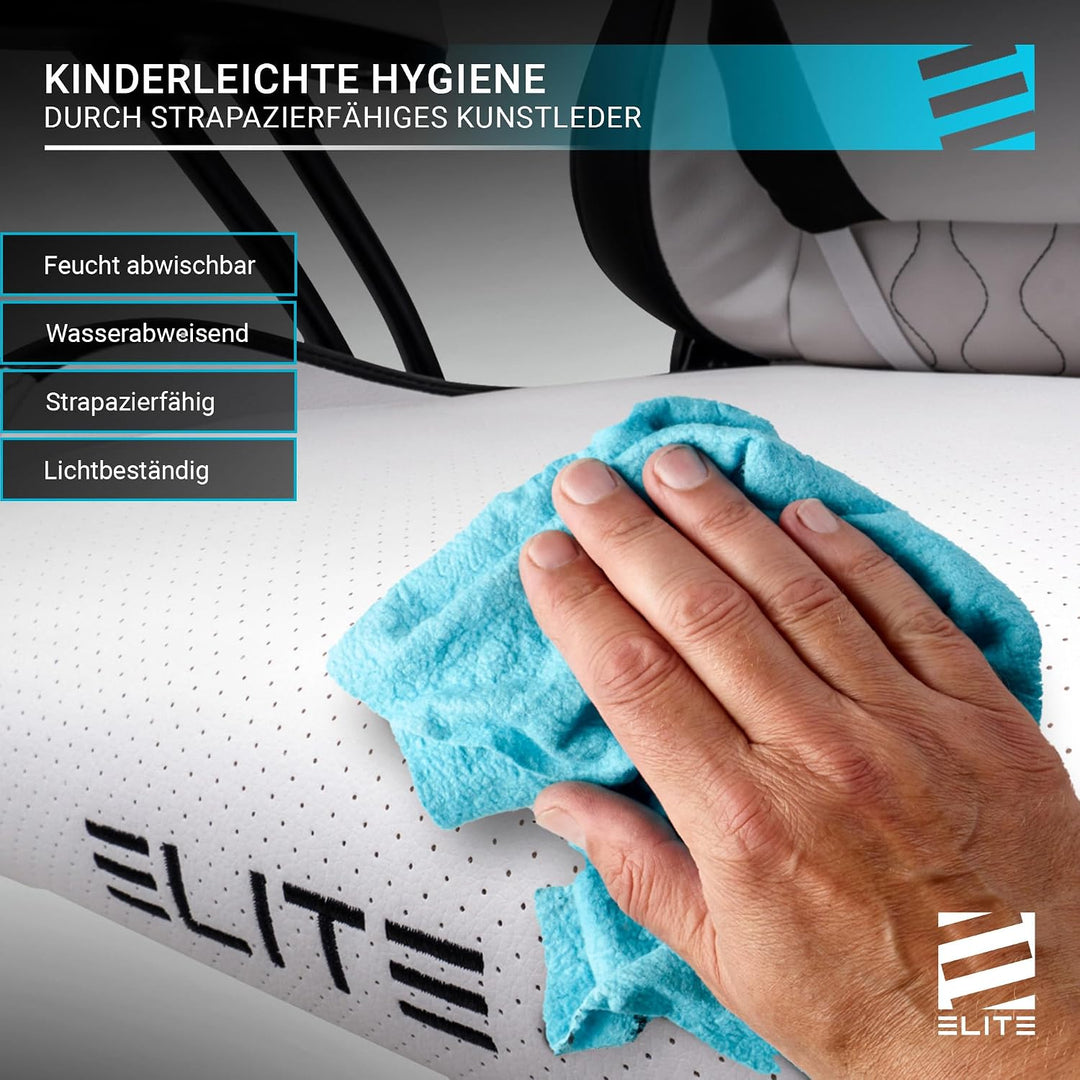 ELITE Pulse - Gaming Stuhl für Kinder - Kunstleder - Ergonomisch - Racer - Drehstuhl - Chair - Büros