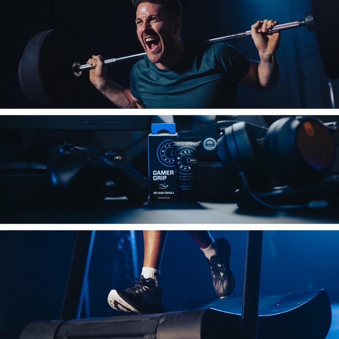 Gamer Grip Flüssiges Super Grip für Sport, e-Sports Gamers, Kletterer und mehr – schnell trocknend,