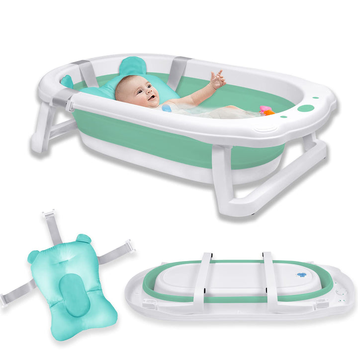 Froadp 82x50x20cm Faltbare Badewannen für Babys, Klappbare Babybadewanne, Rutschfest Kinderbadewanne