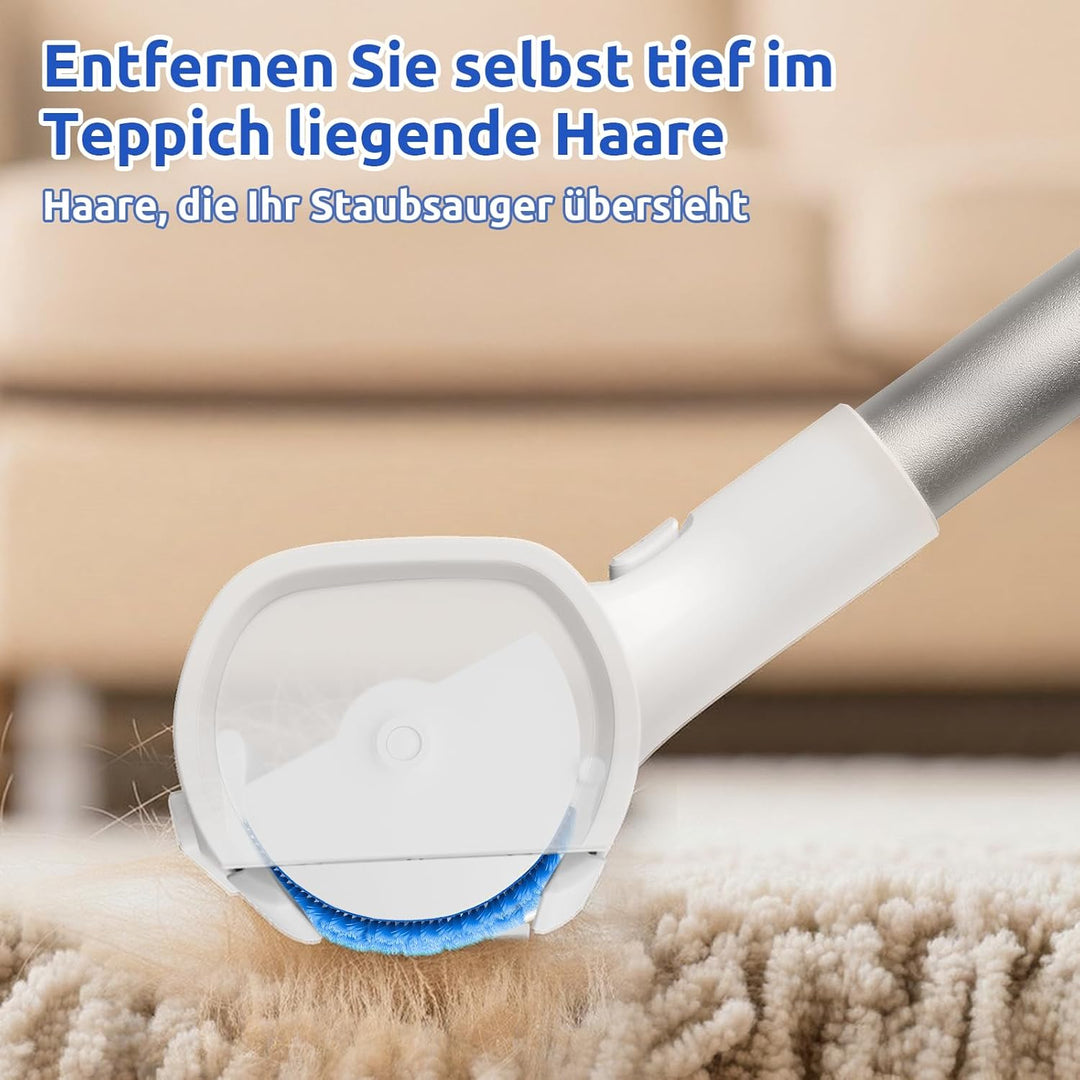 ACE2ACE Teppichrolle für Tierhaare, Teppichbürste Tierhaare, Tierhaarentferner Teppich für Hundehaar