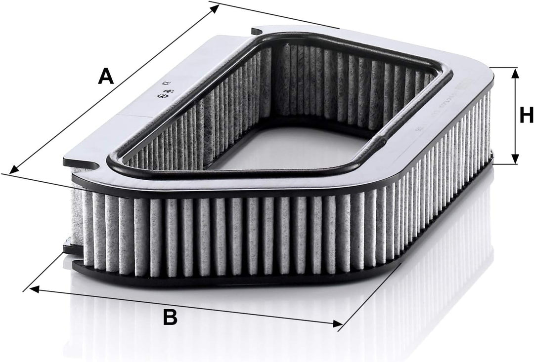 MANN-FILTER CUK 4136 Innenraumfilter – Pollenfilter mit Aktivkohle – Für PKW