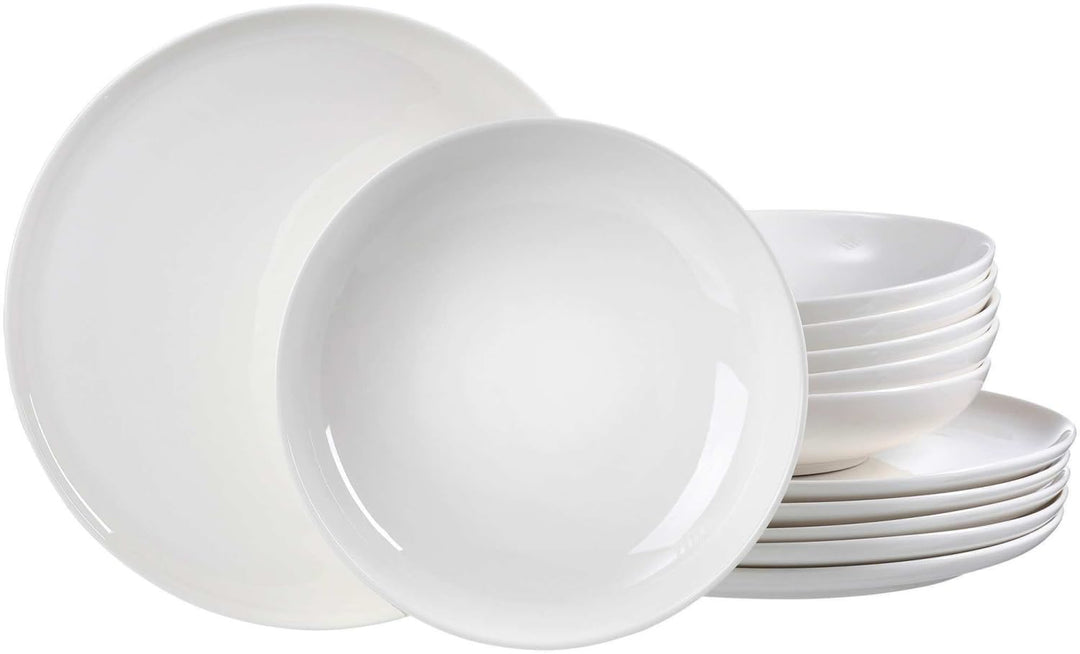 Ritzenhoff & Breker Tafelservice Skagen, 12-teilig, Weiss, Tafelservice
