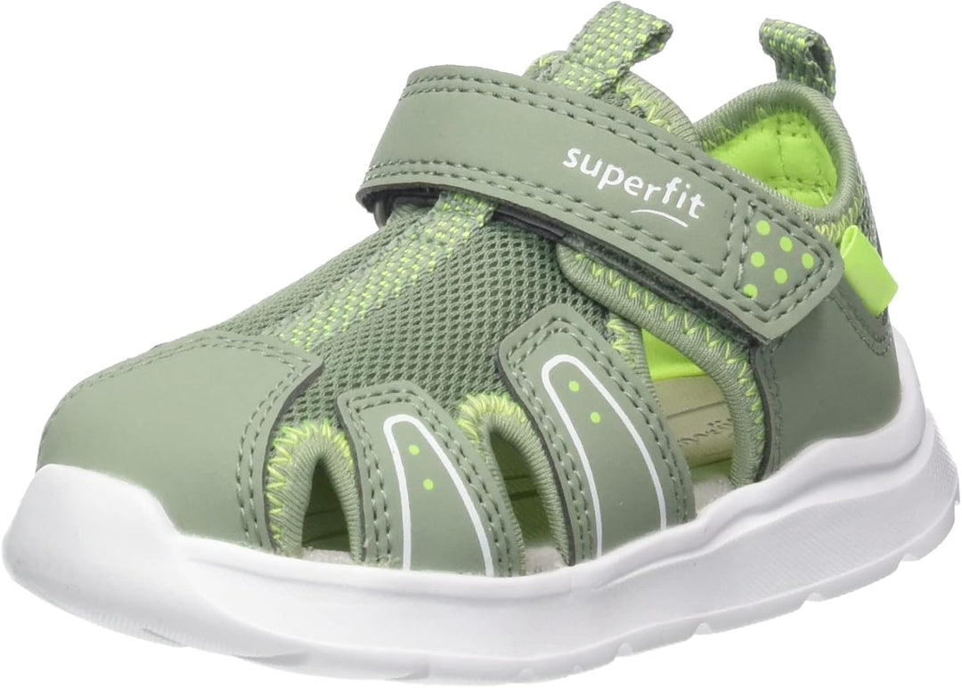 Superfit WAVE Sandale 1-000478 Jungen 21 EU Hellgrün Gelb 7500, 21 EU Hellgrün Gelb 7500