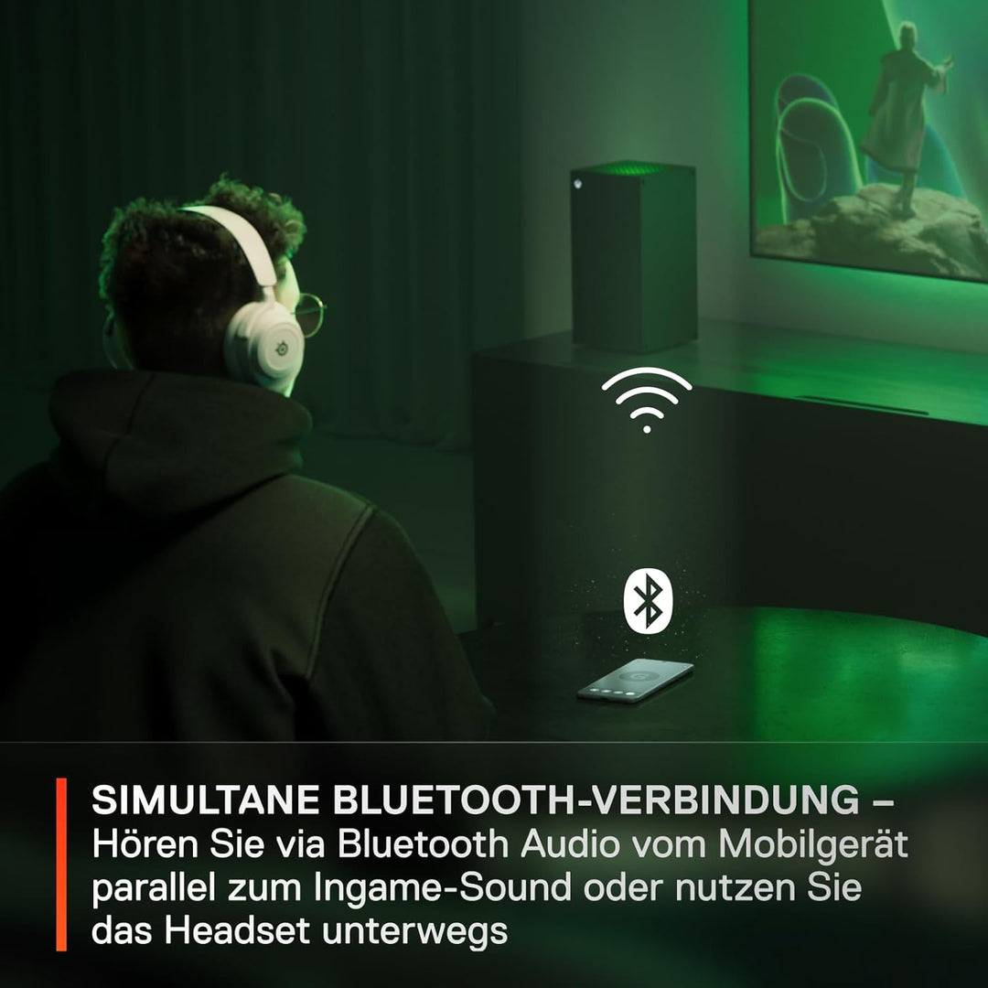 SteelSeries Arctis Nova 7X - Wireless Gaming-Headset mit Multi-System-Kompatibilität – 2,4 GHz- und
