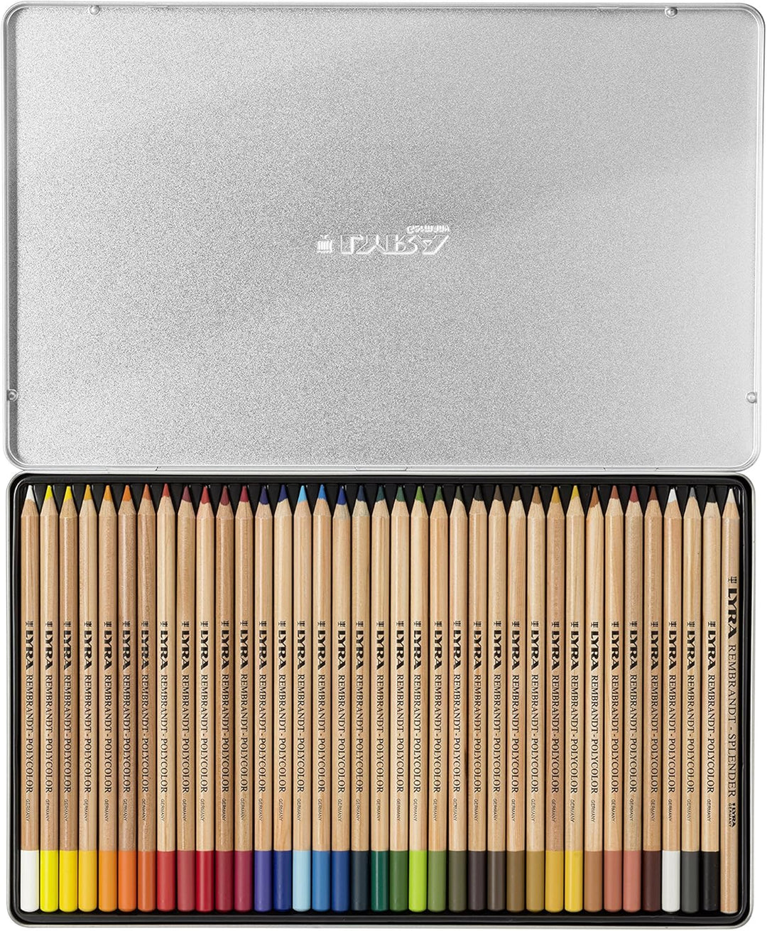 LYRA 2001360 Rembrandt Polycolor Künstlerstifte in Metalletui, 36 Stück 36 Polycolorstifte, 36 Polyc