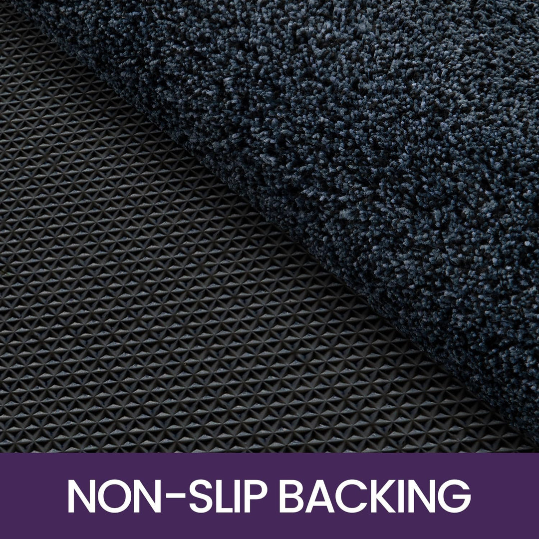 DEXI Fussmatte Innen 50 x 80 cm, rutschfeste Schmutzfangmatte, Maschinenwaschbare Fussmatte, Saugsta