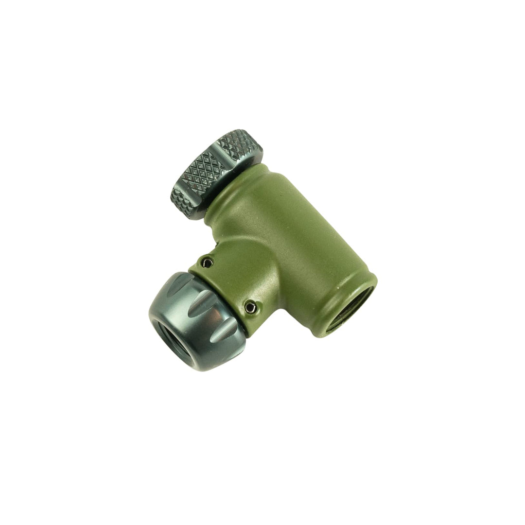 SILCA EOLO IV Co2-Regler | Kompaktes Design mit Drehschrauben-Steuerventil | Universelle CO2-Gewinde