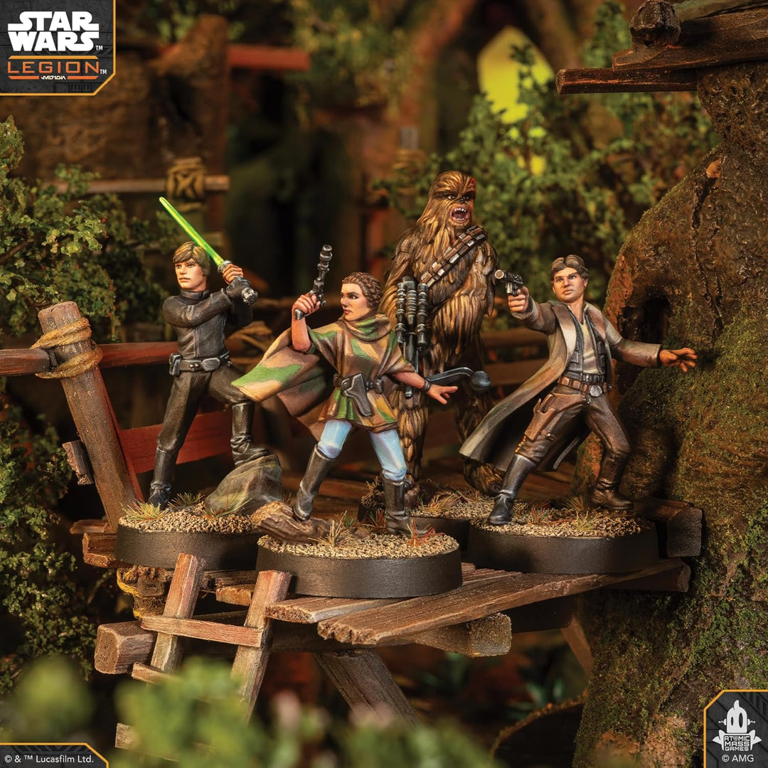 Asmodee, Star Wars: Legion – Heroes of The Rebellion, Erweiterung, Atomic Mass Games, Tabletop, 2 Sp