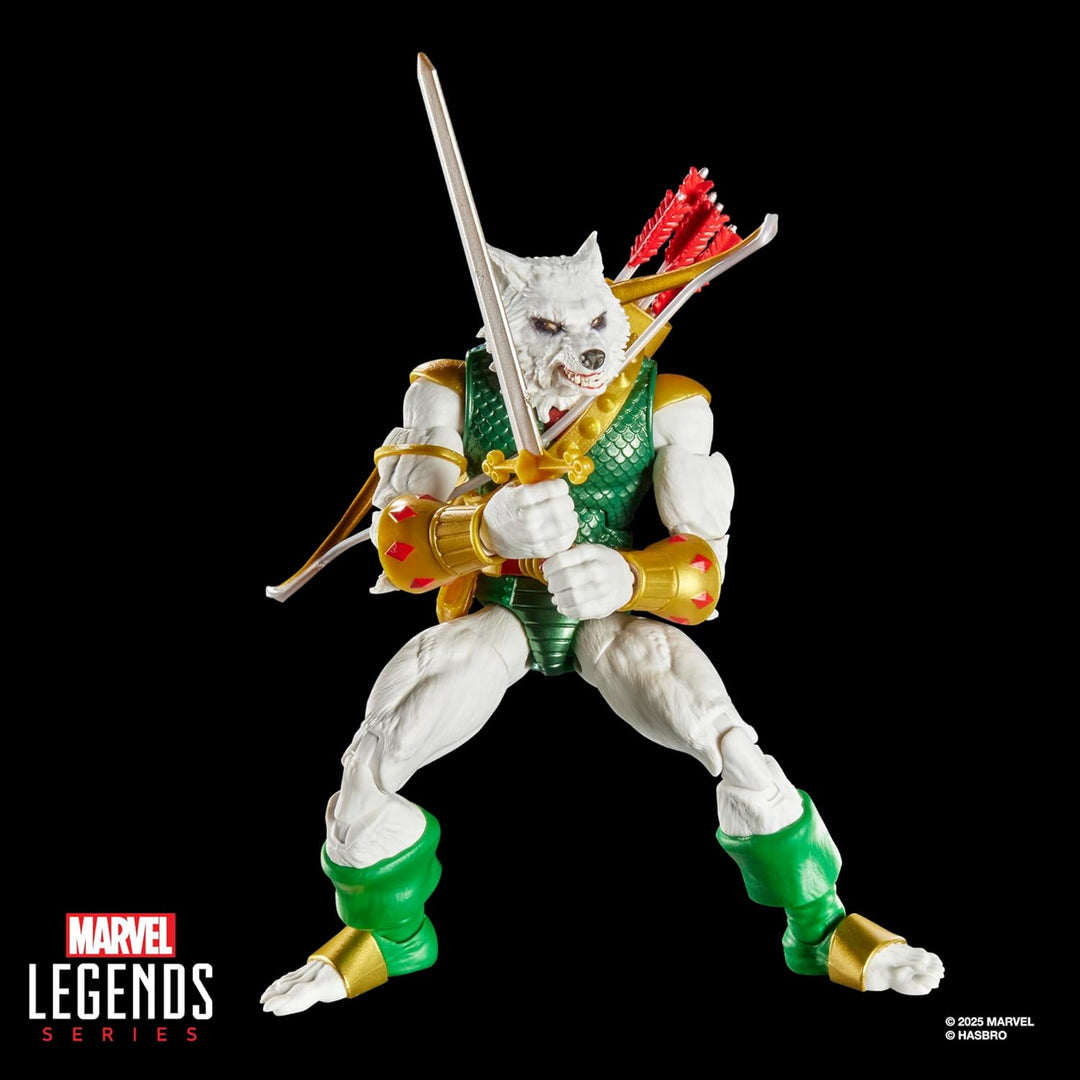Hasbro Marvel Legends Series Magic: The Gathering Man-Wolf, Spider-Man Action-Figur Plus Exklusive F