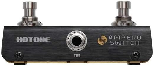 Hotone Ampero Switch - Zweifach-Fussschalter Pedal Momentan 2-Wege Pedal Controller 6,35 mm