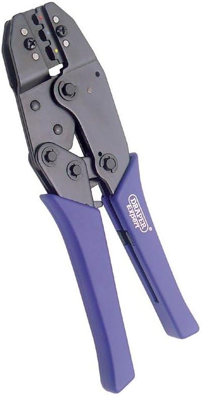Draper Expert 35574 Crimpzange mit Sperrklinke 1 Blau, 1 Blau