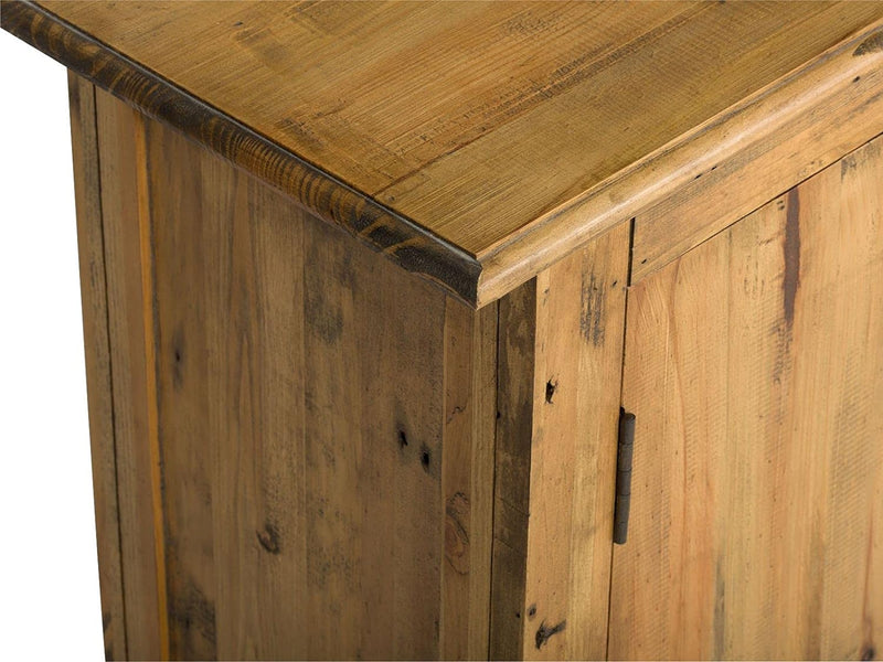 Woodkings® Waschbeckenunterschrank Rangun Massivholz Pinie Waschtischunterschrank massiv Badmöbel Ba