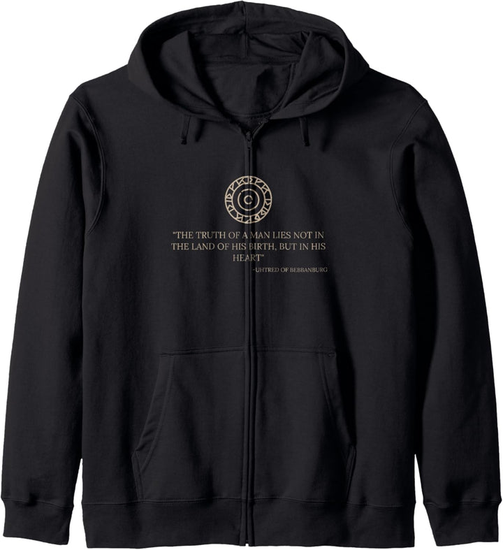 Uhtred of Bebbanburg Zitat - Last Kingdom TLK History Gift Kapuzenjacke
