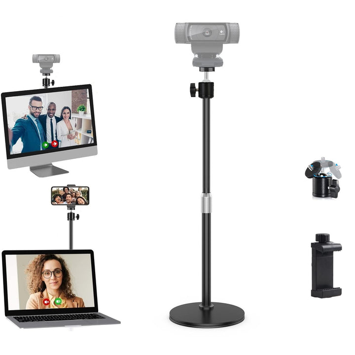 AYIZON Tisch Webcam Halterung Stativ Halter Kompatibel mit Logitech StreamCam C920 C930 C922 C925e B