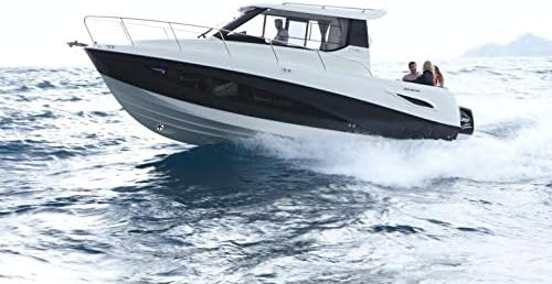 Oceansouth Abdeckung für Quicksilver 855 Activ Cruiser Grau, Grau