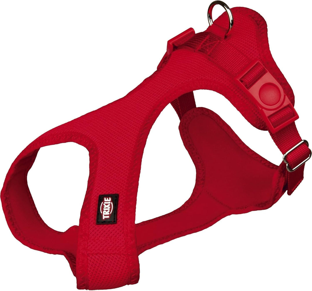 Trixie Soft Hundegeschirr, 33–50 cm x 20 mm, Fuchsia fuchsia 33-50 cm/20 mm (Pack of 1), fuchsia 33-