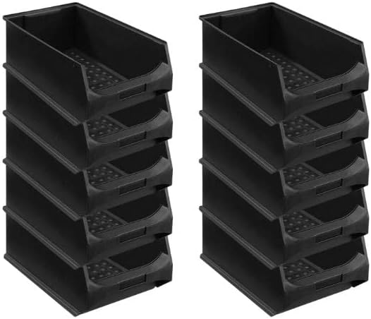 PROREGAL Leitfähige Sichtlagerbox 5.0 | HxBxT 20x30x50cm | 21,8 Liter | ESD, Sichtlagerbehälter, Sic