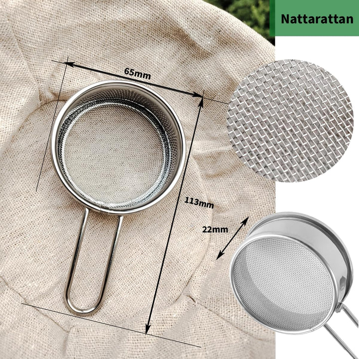 Gärkörbchen Rund und Oval, Gärkörbe aus Rattan zum kreativen Brotbacken inkl. Leineneinlage, Brotsch