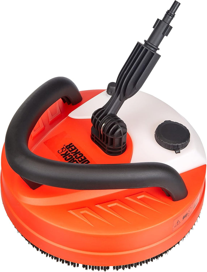 Black+Decker Flächenreiniger Patio Cleaner Deluxe Bodenreinigungszubehör für Hochdruckreiniger 41609