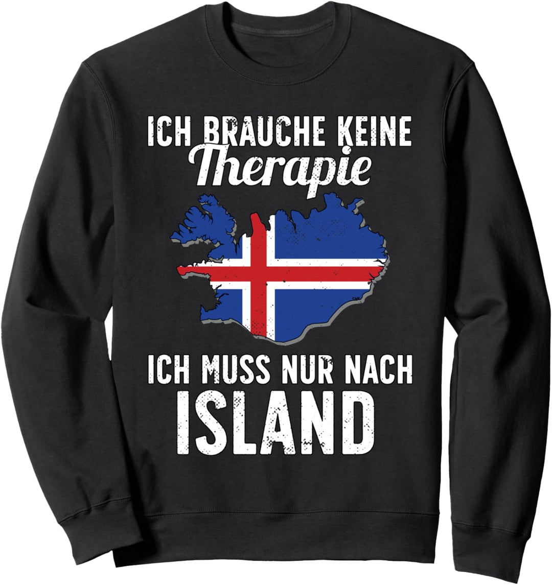 Isländische Flagge I Island Urlaub I Island Sweatshirt