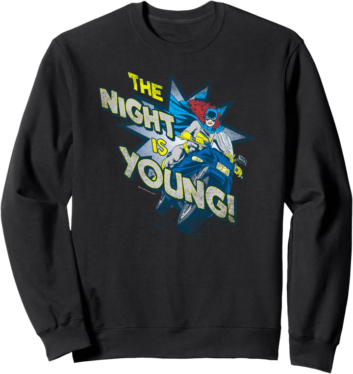 Batgirl The Night Is Young Sweatshirt