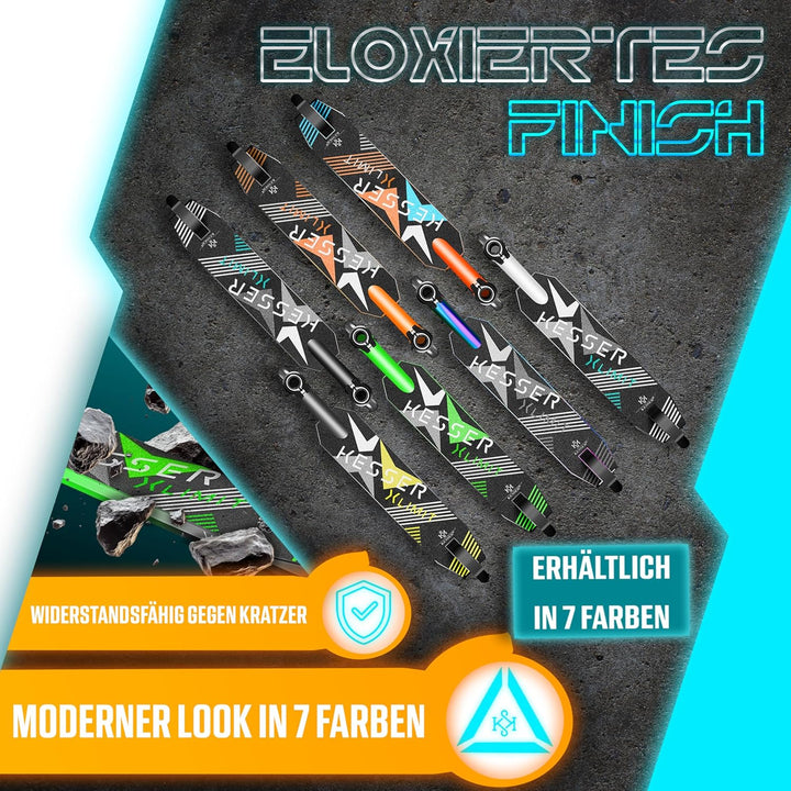 KESSER® Stunt Scooter X-Limit - 360° Lenkung Robuster Funscooter Stuntscooter mit ABEC 9 Kugellagern
