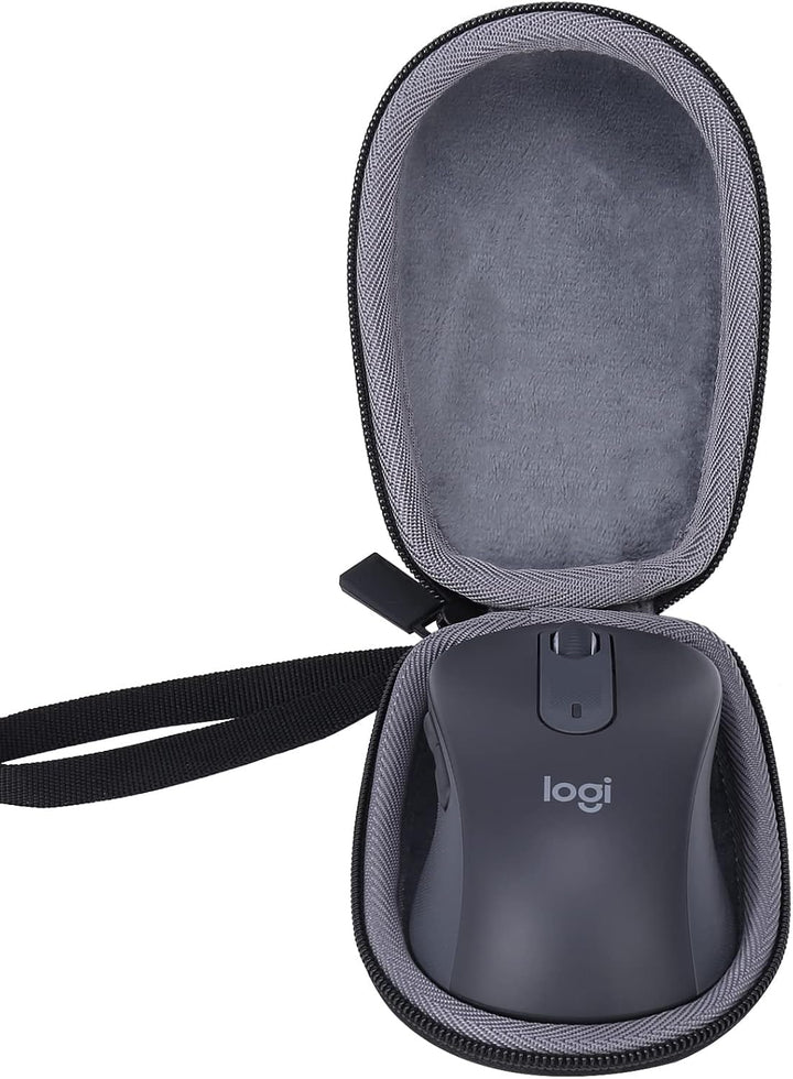co2CREA case Harte reiseschutzhülle Etui Tasche für Logitech Signature M650 L Kabellose Maus, Nur Ta