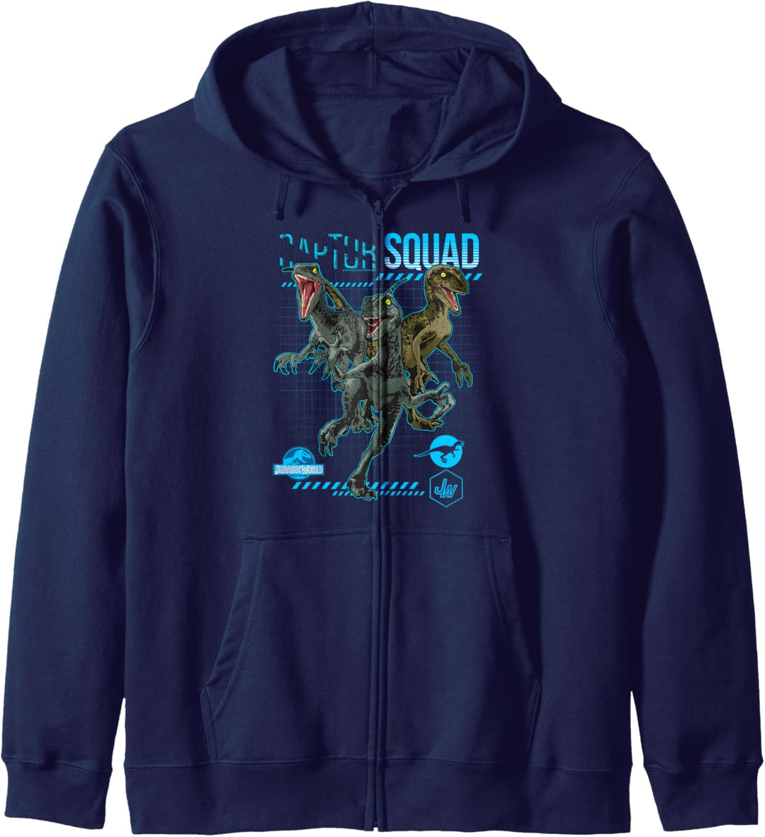 Jurassic World Raptor Squad Grid Kapuzenjacke