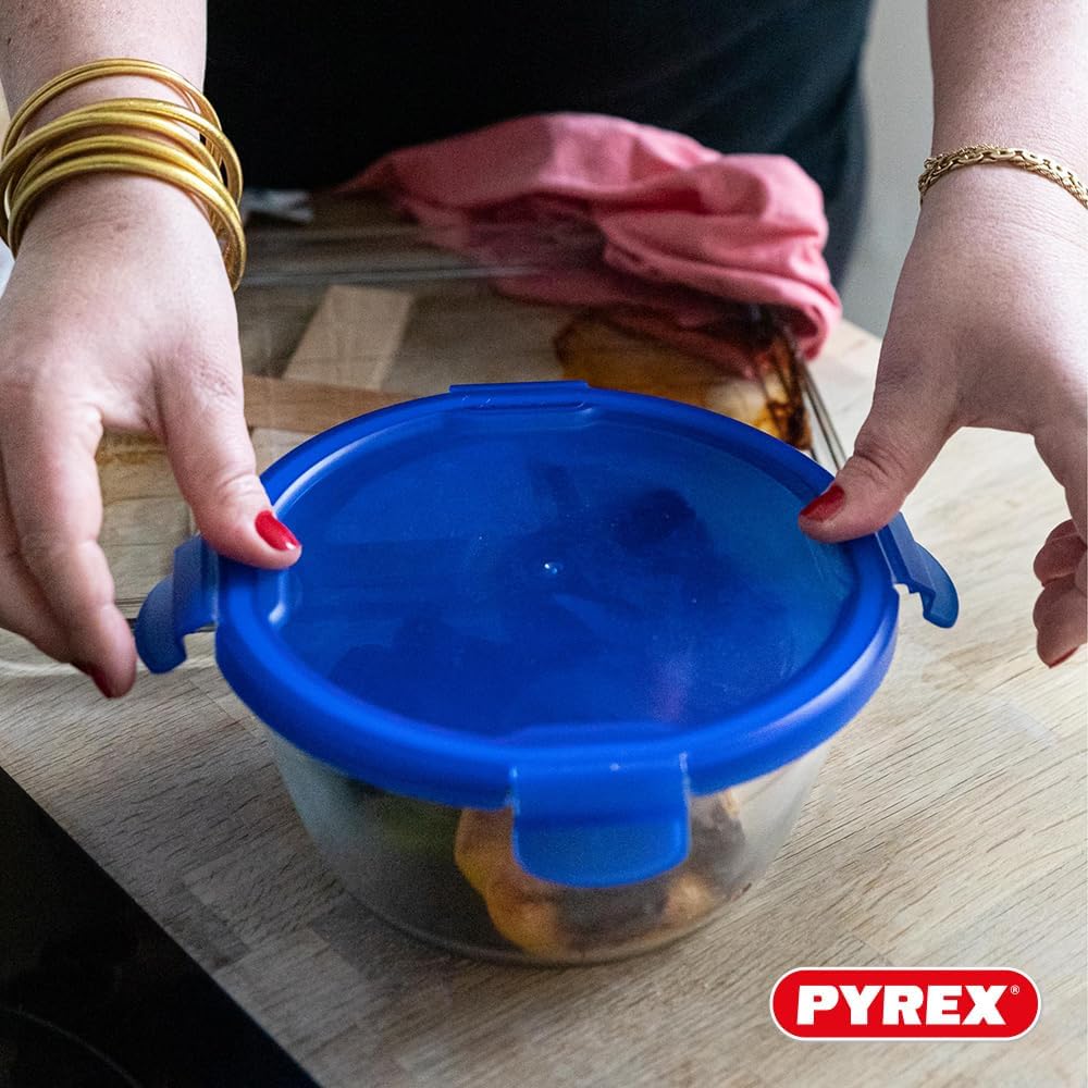 Pyrex Cook & Go Set verschiedene Grössen (2 Stück, rund) 2 pièces rond, 2 pièces rond