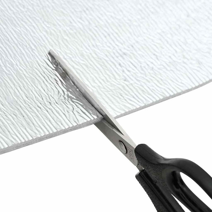 vidaXL Heizkörper-Reflektorfolie Silber 25 x 1 m Polyethylen 1 x 25 m, 1 x 25 m