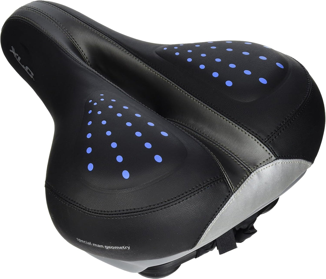 XLC City-Sättel 'Globetrotter' Schwarz 275x213 mm, Schwarz 275x213 mm