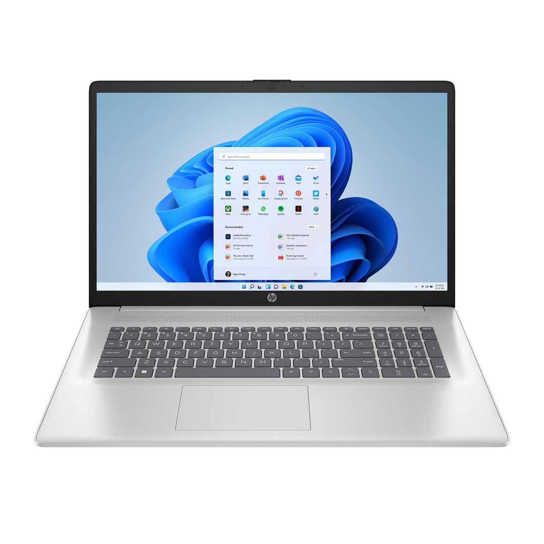 HP Laptop 17,3 Zoll Full HD Display, Intel Core 7 150U, 32GB RAM, 512GB SSD, Windows 11 Pro, WLAN 6,