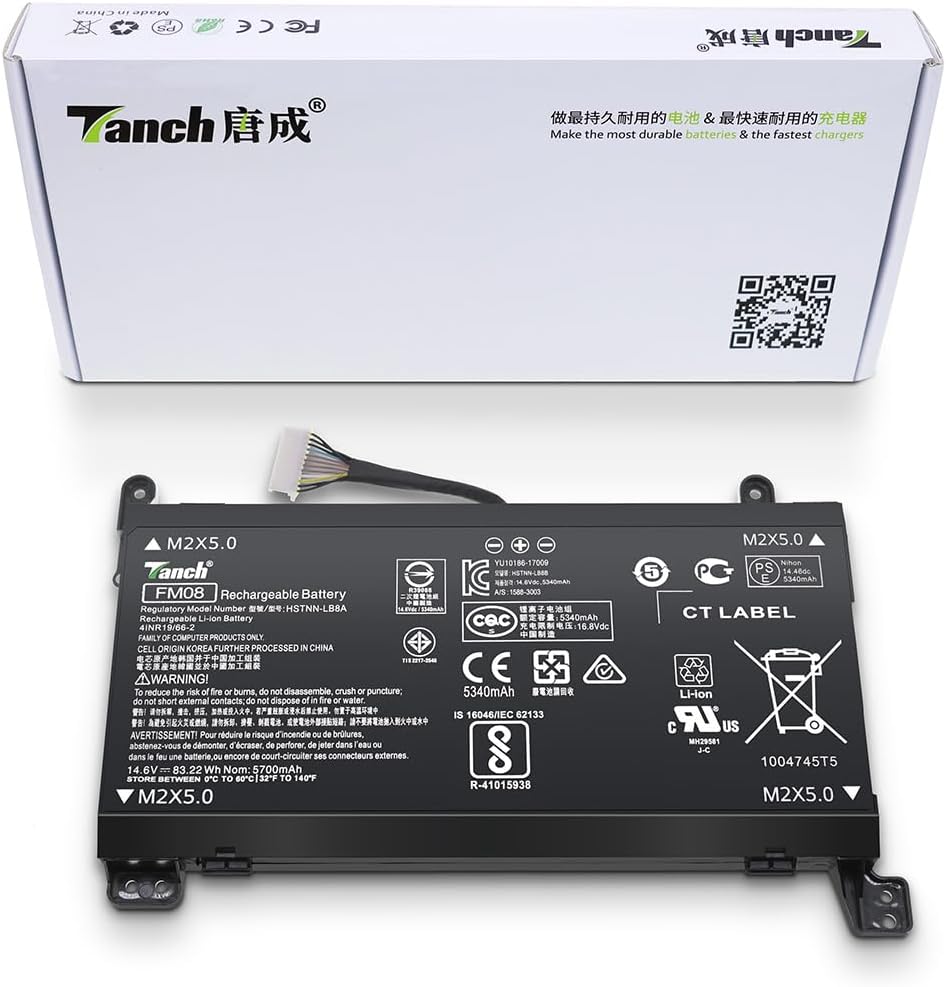 Laptop-Akku FM08 922752-421 922976-855 HSTNN-LB8A für HP Omen 17-an010nw 17-an0xx 14,6V 5700mAh 83,2