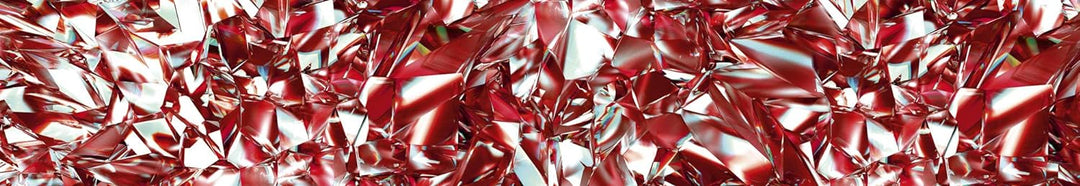 DIMEX Küchenrückwand Folie selbstklebend ROTER KRISTALL | Klebefolie - Dekofolie - Spritzschutz für