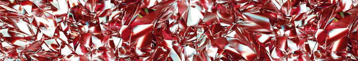 DIMEX Küchenrückwand Folie selbstklebend ROTER KRISTALL | Klebefolie - Dekofolie - Spritzschutz für