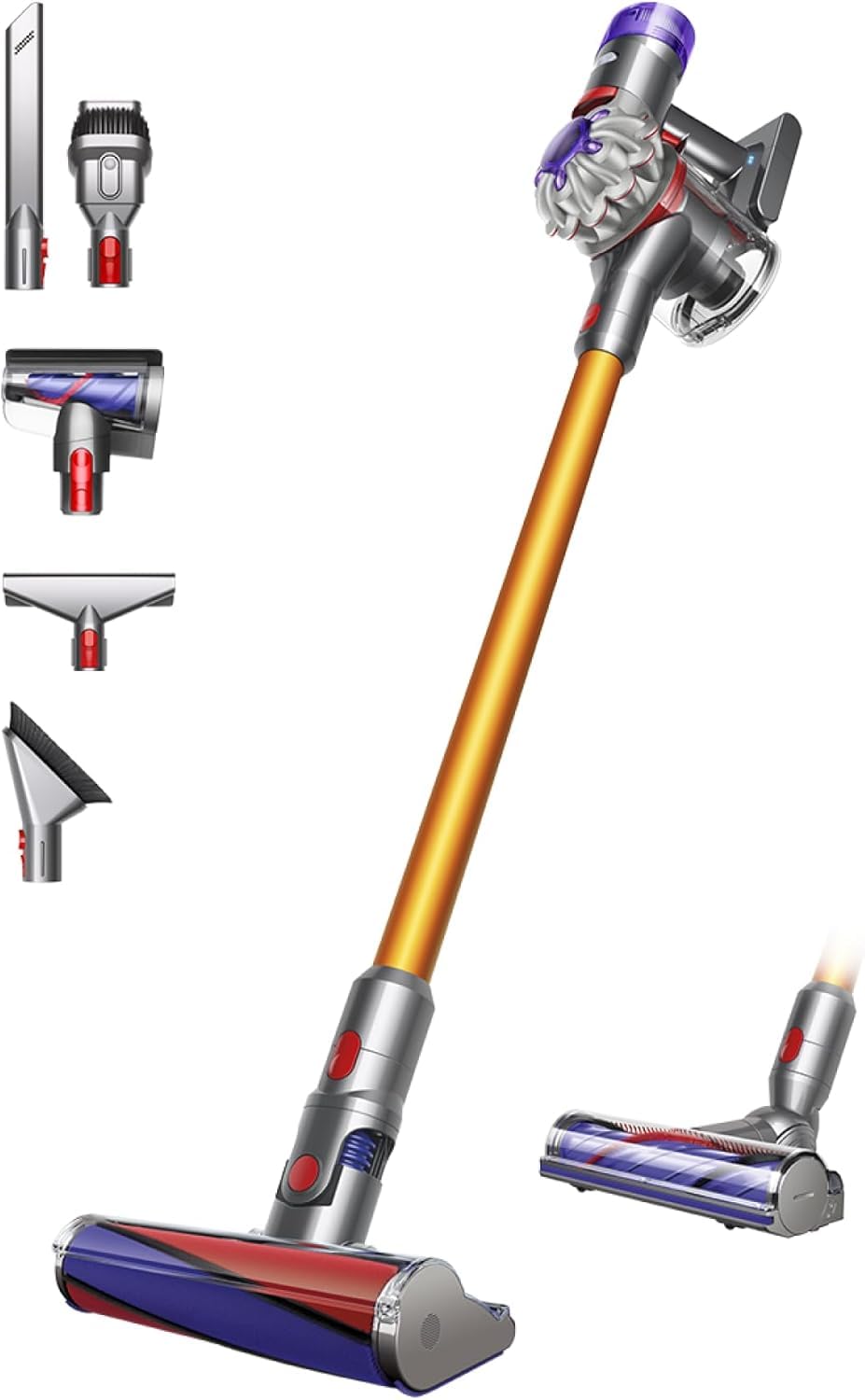 Dyson V8 Absolute beutel- und kabelloser Handstaubsauger (inkl. 3 Elektrobürsten mit Direktantrieb b