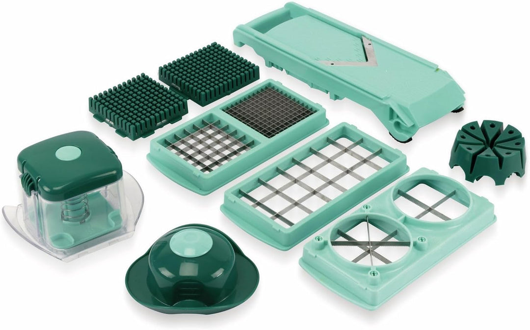 Genius NICER DICER Fusion+Slicer 13-teilig gn 33718, Grün