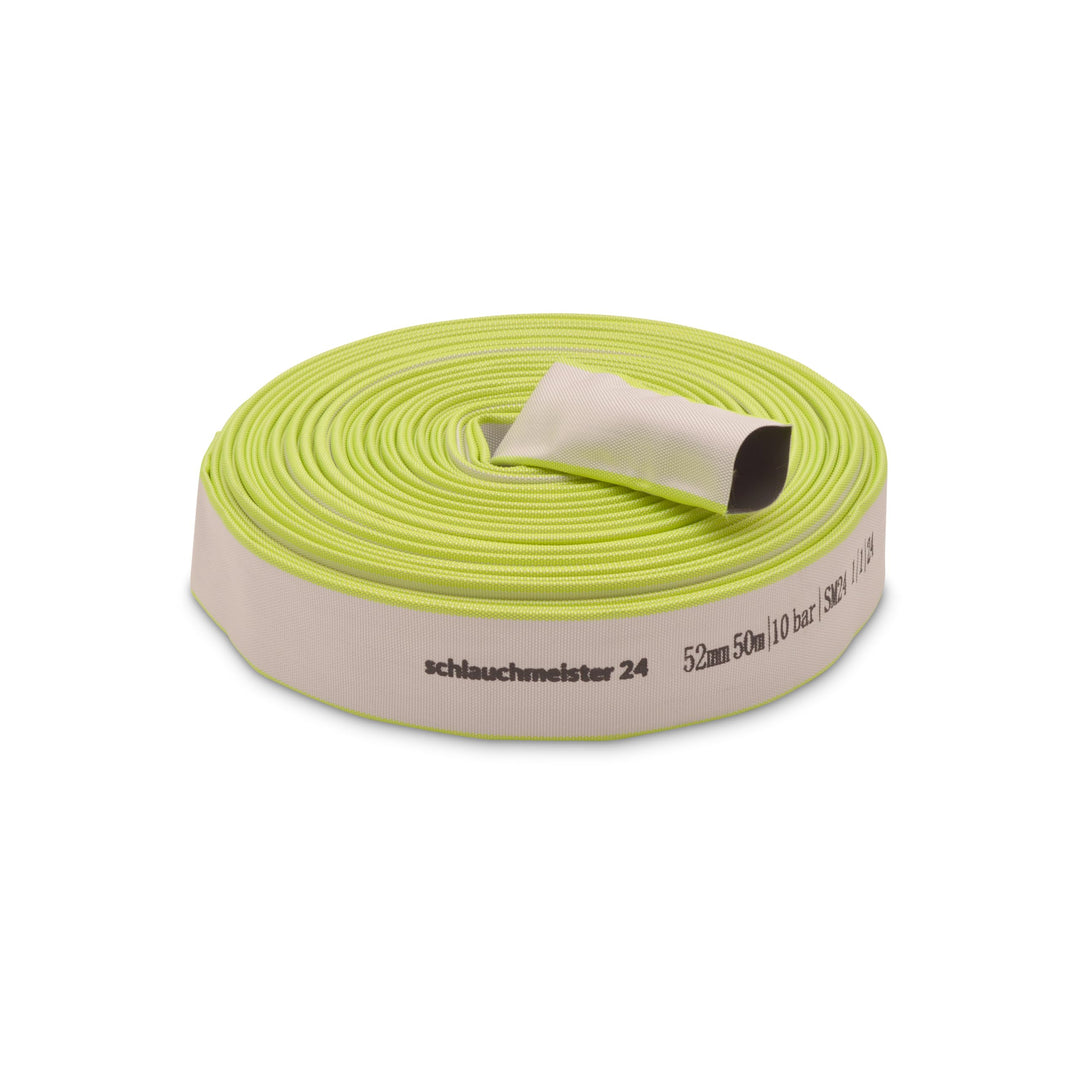 Ø 52 mm - 2 Zoll, 50 Meter Gewebeschlauch | Industrieschlauch | Bauschlauch | Flachschlauch Gewebe |