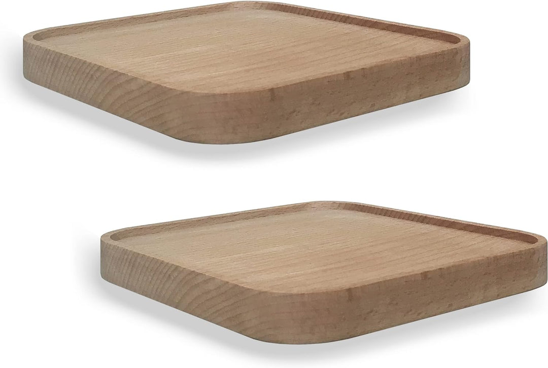 anaan Raft Wandregal viereckig Schweberegal Holz Kleine Regale Wandablagen Präsentation Deko Regal P