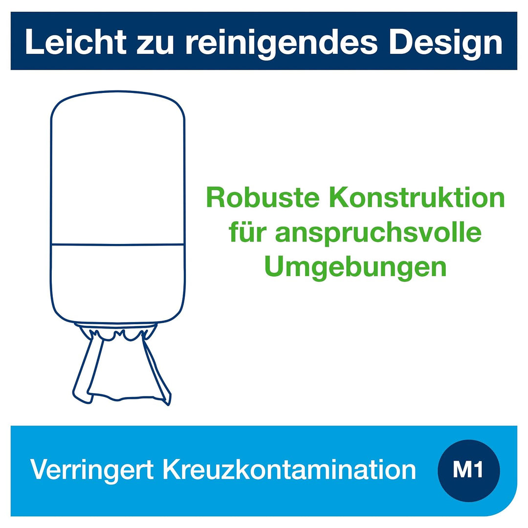 Tork 558008 Mini Innenabrollungsspender für M1 Papierwischtücher im Elevation Design / Wischtuchspen