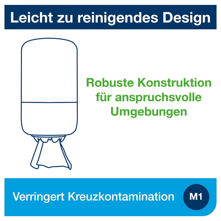 Tork 558008 Mini Innenabrollungsspender für M1 Papierwischtücher im Elevation Design / Wischtuchspen
