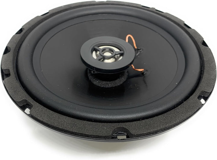 Sound Way 2-Wege-Koaxial-Lautsprecher-Set, 16,5 cm (120 W Max / 60 W RMS) mit Adaptern und Kabeln, k