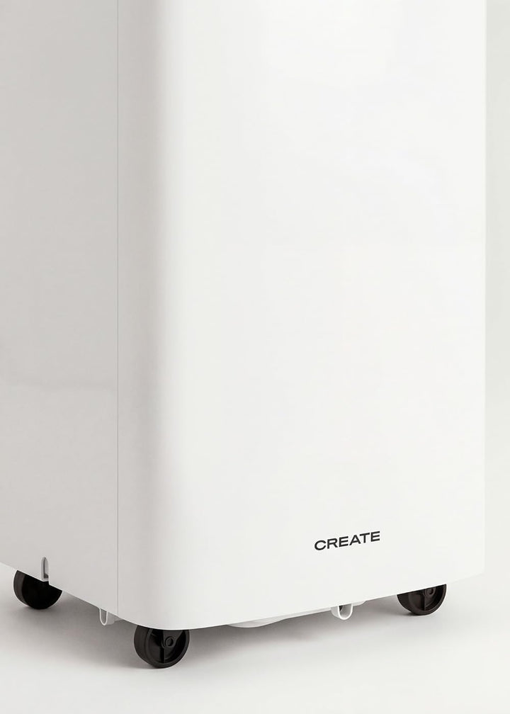 CREATE SILKAIR DUAL CONNECT 12000 / 4 in 1 WiFi Mobile Klimaanlage 12000 BTU mit Wärmepumpe / Mit Ab
