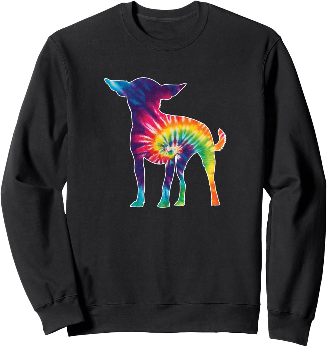 Tie Dye Dog Lover Chihuahua Sweatshirt