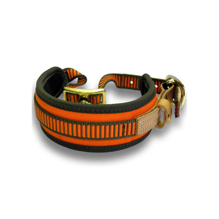 Niggeloh Hundehalsband Schweisshalsung, orange-oliv, XS, 011100020 XS orange-oliv, XS orange-oliv