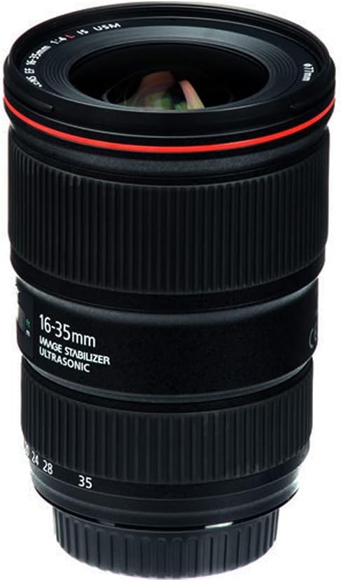Canon EF 16-35mm F4L is USM EF Objektiv (77mm Filtergewinde) schwarz Single, Single
