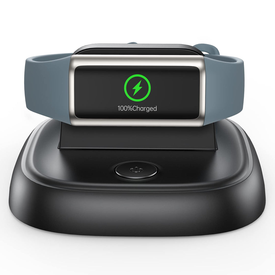 LVFAN Ladegerät für Fitbit Charge 6, Ladekabel mit Reset Taste, Schnell Ladegerät Ständer Smartwatch
