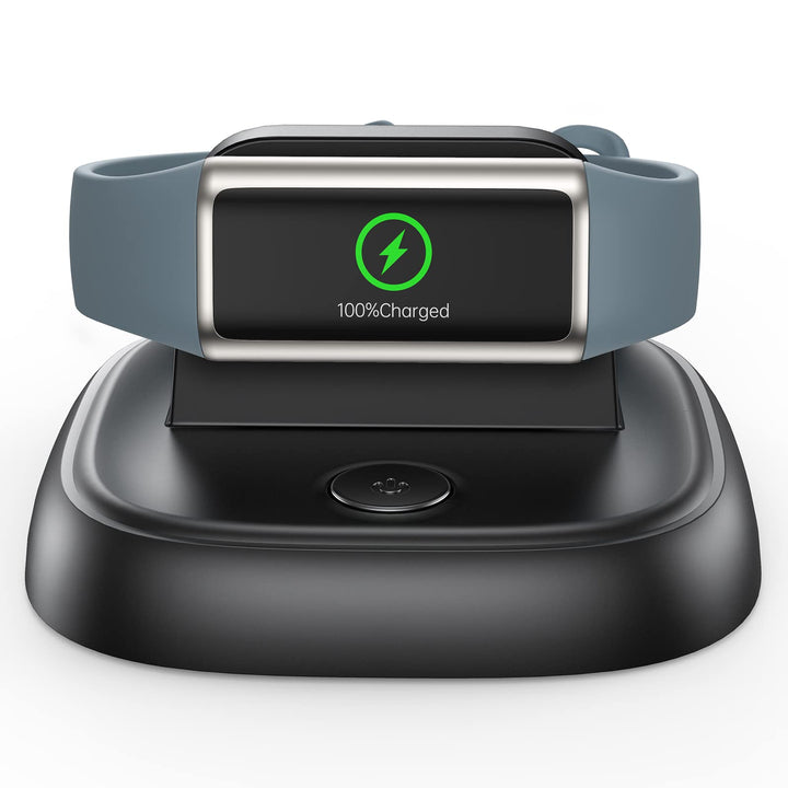 LVFAN Ladegerät für Fitbit Charge 6, Ladekabel mit Reset Taste, Schnell Ladegerät Ständer Smartwatch