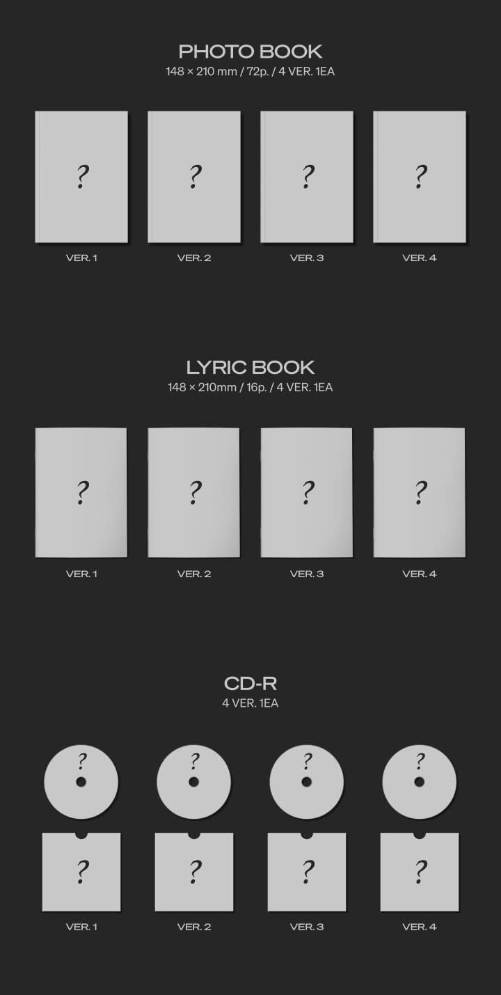 MONSTA X Reason 12th Mini Album CD+Photobook+Lyric book+Photocard+Unit photocard+POB+Tracking (VER.2
